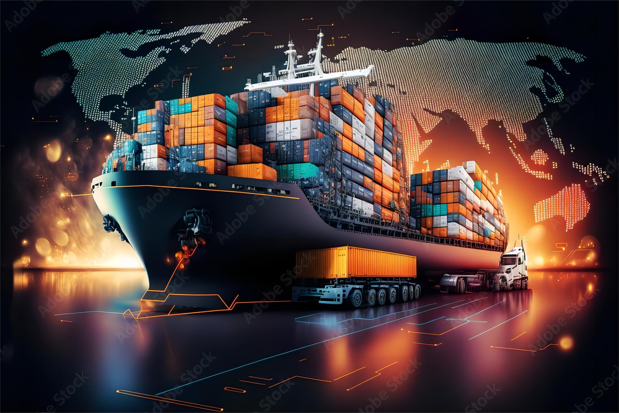 import shipping from china to UK commercial cargo