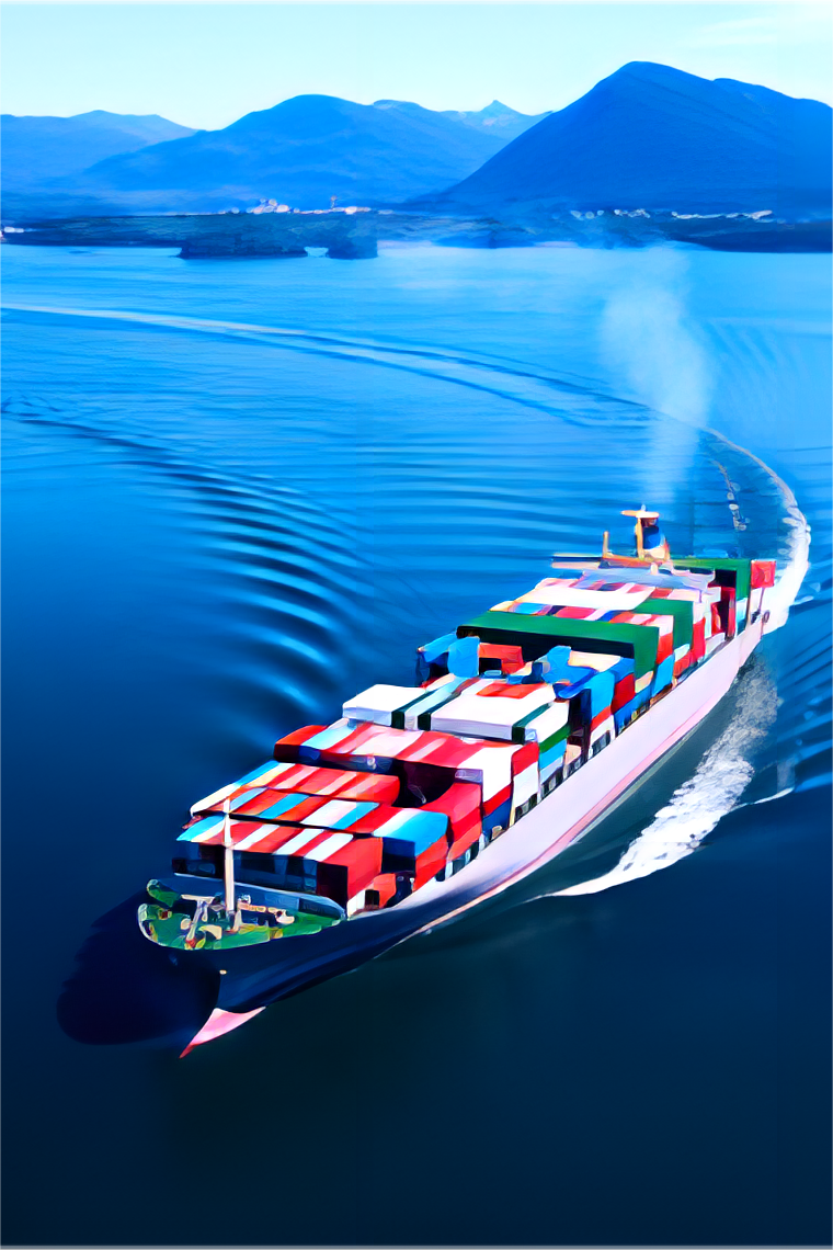 Logistics professional reviewing shipping documentation for FCL cargo