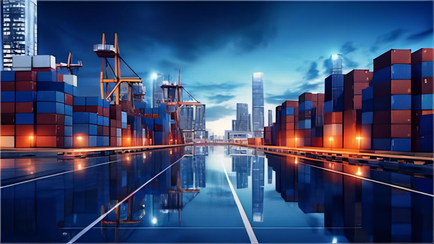 Air freight cargo plane for express shipping to Canada