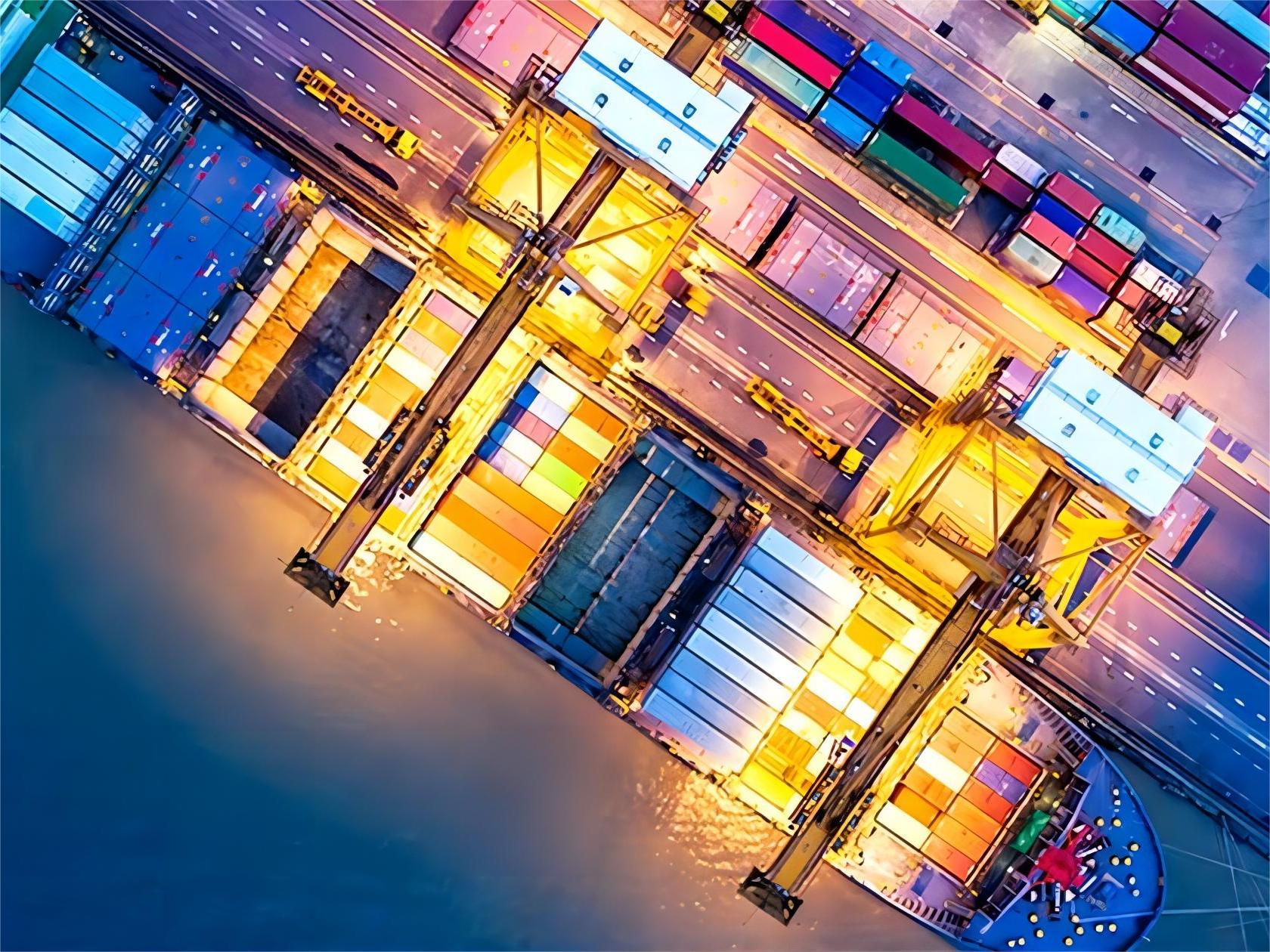 Logistics team managing international freight documentation