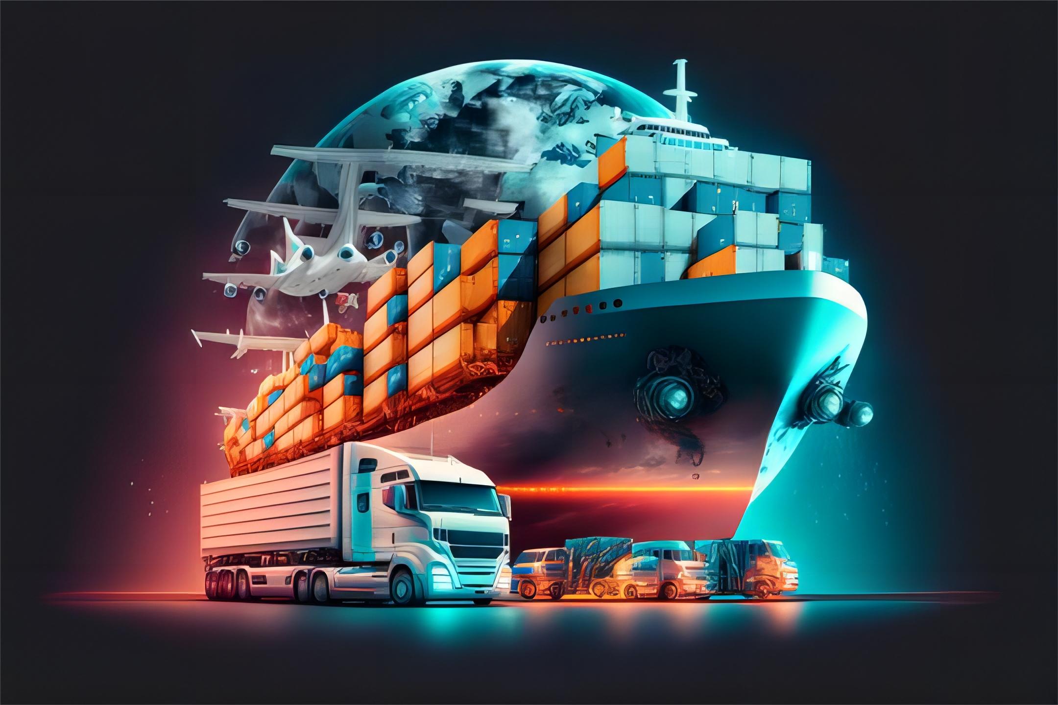Logistics professional reviewing customs documentation