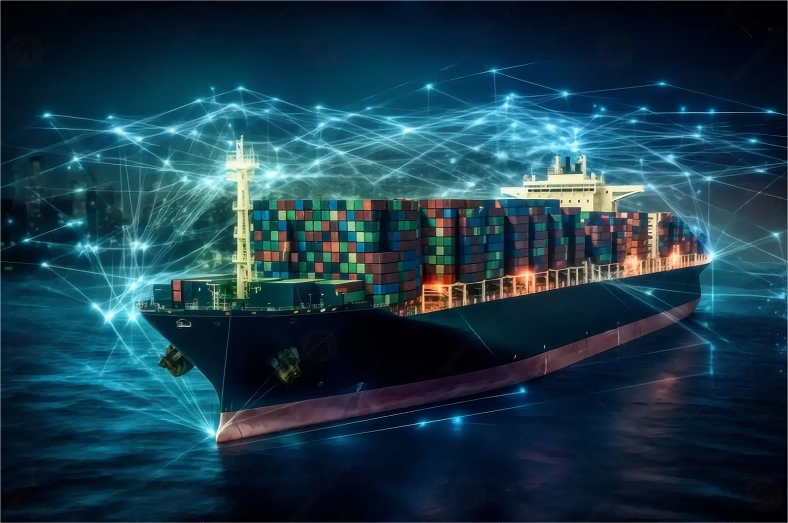 Container ship transporting goods for shipping from China to Canada DDP shipping