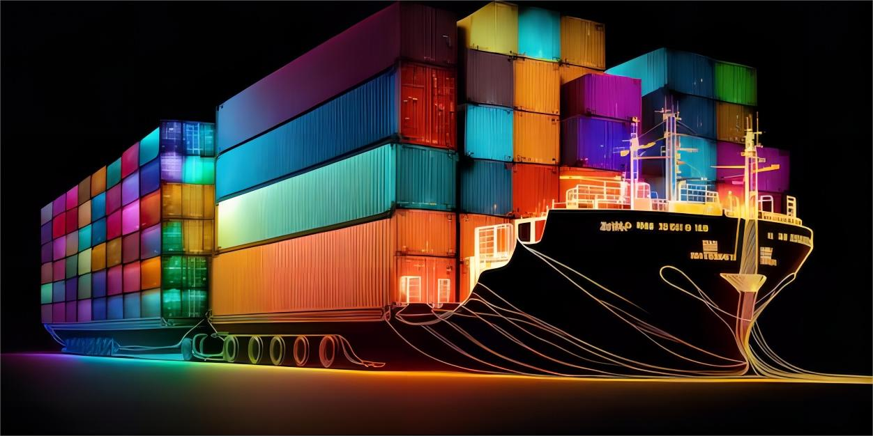 Cargo ship in port representing Amazon inventory restock shipping from China