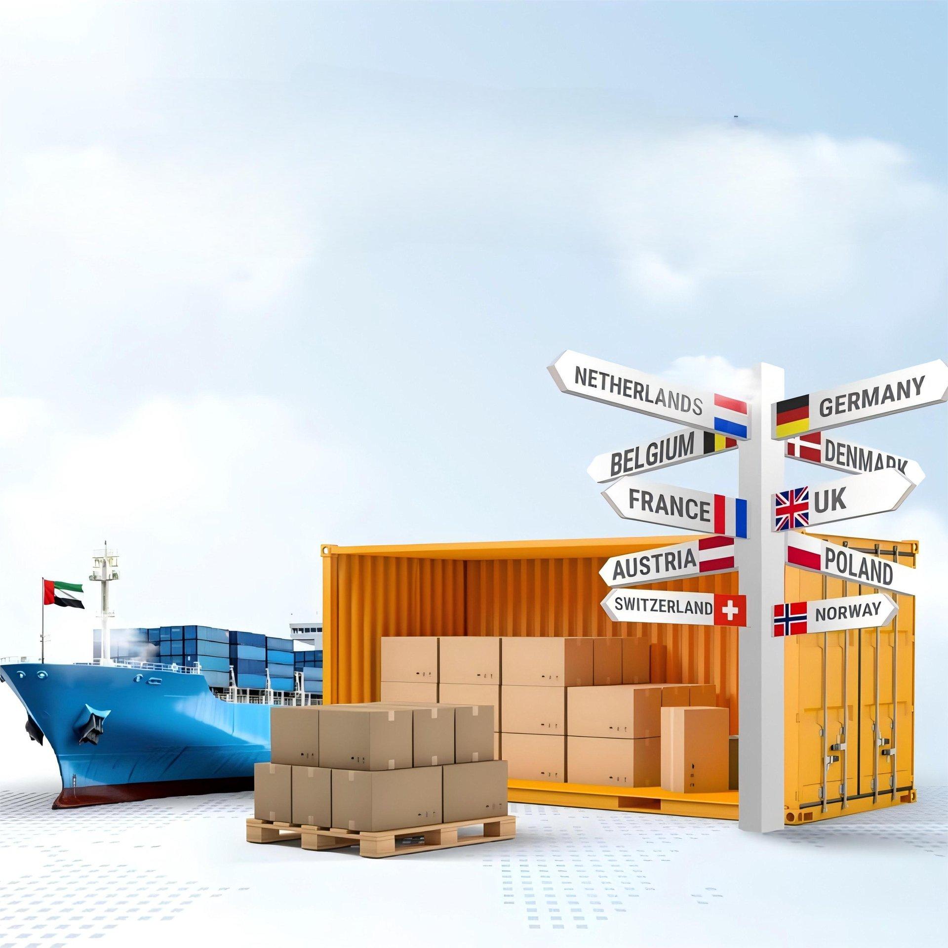 door to door shipping china to Germany